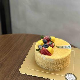 北海道双层芝士（随机杂果装饰）