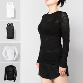 【清仓】优极UG 风神-男女款单向导湿控温跑步背心长袖