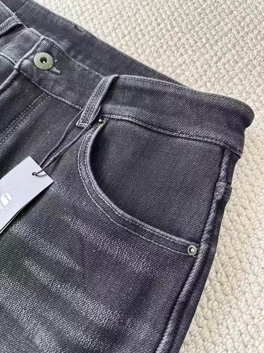 D121684宽松直筒修饰腿型25冬新款男士加绒牛仔长裤 商品图10