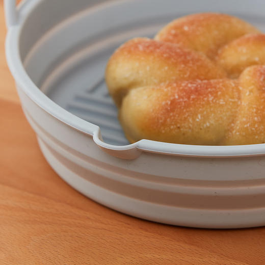 双耳硅胶空气炸锅烤盘烤箱烘焙耐高温餐盘微波炉托盘 商品图2