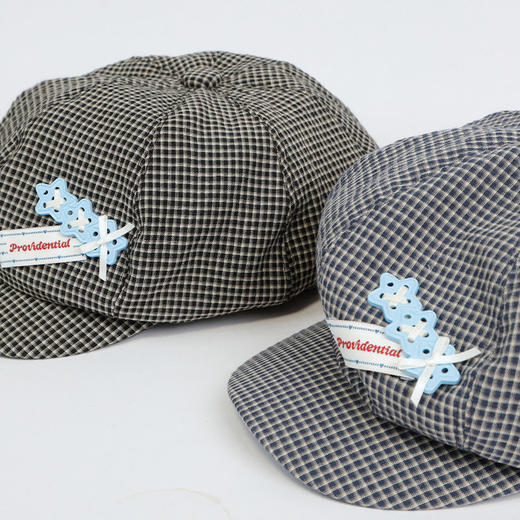 小格纹云朵八角帽-纪念日百货门店同款164549614 商品图4