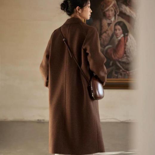 【SCY同款】SUSX稀有骆马绒桑蚕丝阔版大衣B0724105（下单3-7天发货） 商品图2