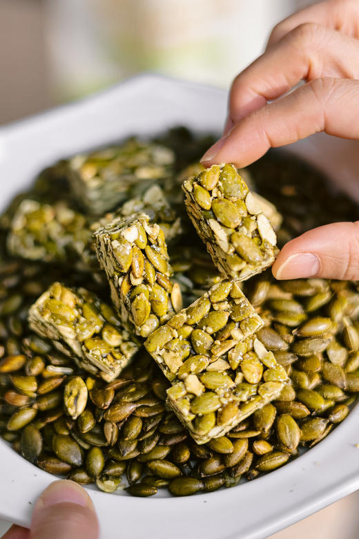 低GI高膳食纤维南瓜籽酥 208g/袋 商品图0