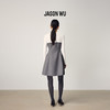 (莱赛尔)【JASON WU】25秋季新款格雷系通勤百搭针梭收腰拼接连衣裙 商品缩略图2