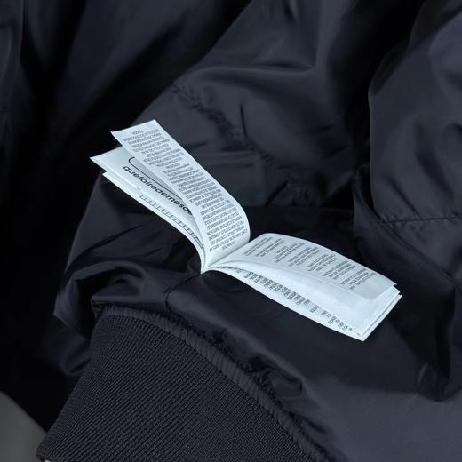 D121606新款刺绣小马立领羽绒服拉链皮绳小标外套夹克 商品图14