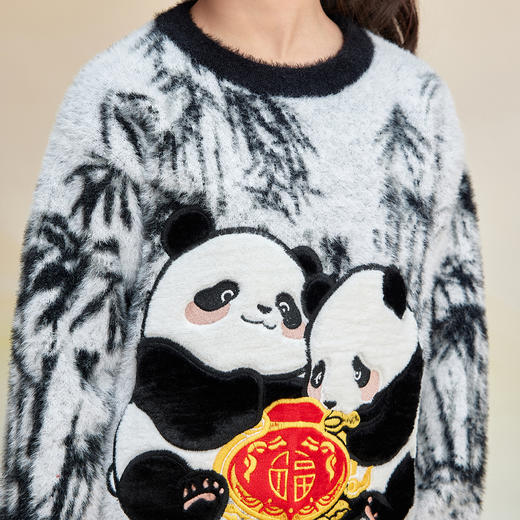 笛莎Deesha 观山见女童毛衣 商品图2