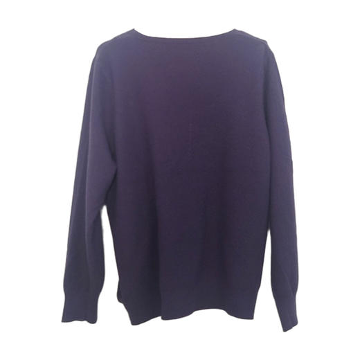 VIVIAN LIU薇薇安刘C2556303秋女装新款V领绣花小狗宽松毛衣 商品图1