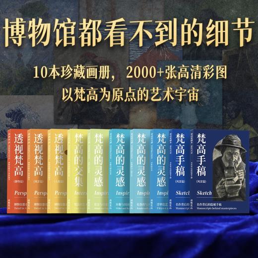 《透明梵高》典藏艺术画传，“立体会动”的“梵高全书”， 商品图4