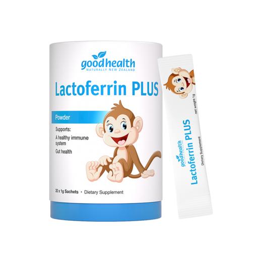 goodhealth小猴子乳铁蛋白1g*30支/罐儿童免疫调节蛋白粉 商品图5