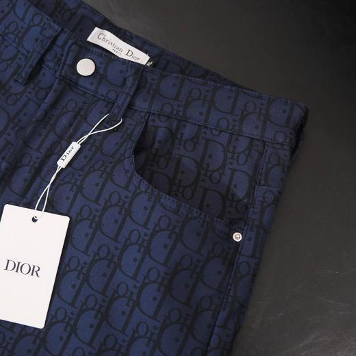 D1216100秋冬新款限定老花暗纹提花满印高街宽松直筒加绒休闲裤长裤 商品图10