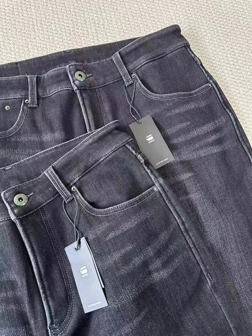 D121684宽松直筒修饰腿型25冬新款男士加绒牛仔长裤 商品图5