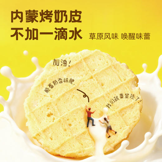 草原情 儿童零食酥酥脆脆办公室休闲零食 烤奶皮50g/袋 商品图4