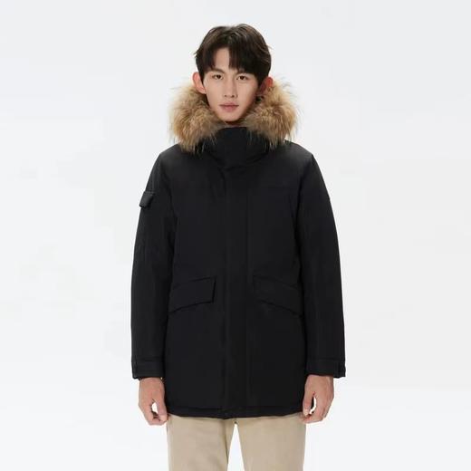 D121686保暖宽松厚款拉链防风防水派克羽绒服 商品图6