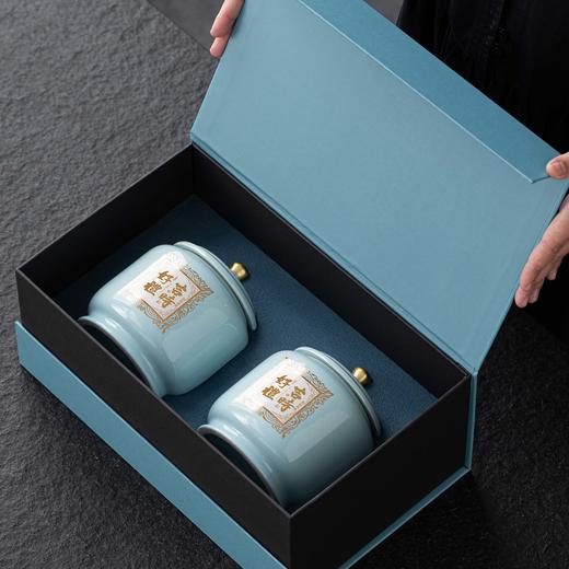 吉时好礼【双瓷罐 兰色】35元一套/一箱10套 商品图1