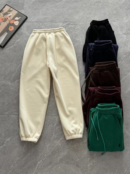 D121649日常百搭休闲加绒系列情侣款保暖卫裤 商品图10