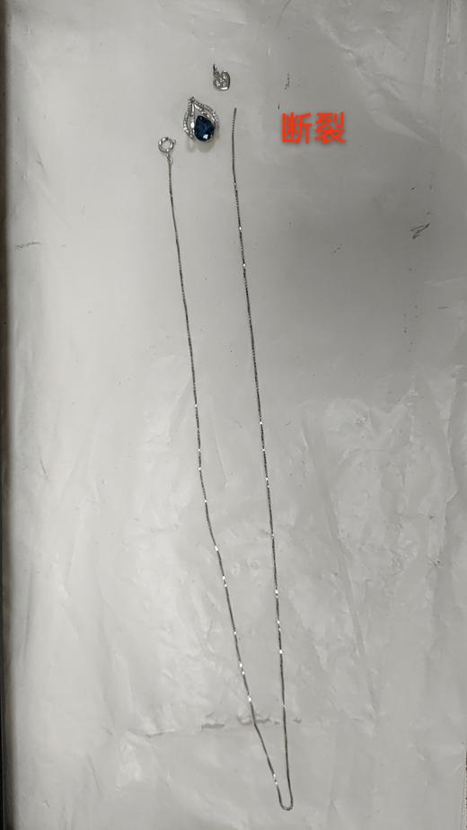 S1PC0140 周大生CHOW TAI SENG R-S925银吊坠海洋之心项链时尚简约百搭款 商品图5