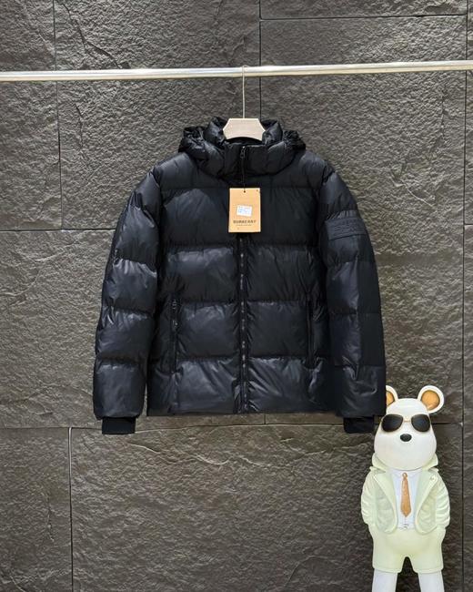 D121616新款黑色袖标黑武士羽绒服男女同款 商品图3