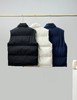 D121664保暖不臃肿三色可选情侣款羽绒棉马甲 商品缩略图3