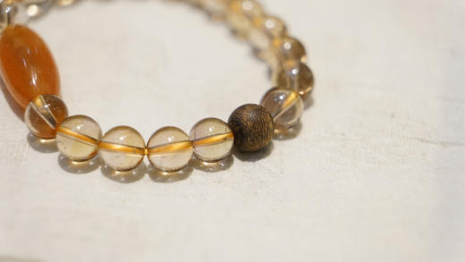 黄水晶｜古珠 商品图2