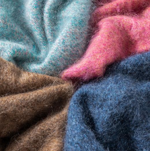 菜菜家花纱拉毛毛衣|绵羊毛+羊绒混纺，无缝一体，宽松版型，单穿叠搭都可 商品图8