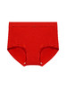 【满4条/7.5折】（大版）【秀黛】女棉质鸿运中高腰平角裤女士内裤【1条】【红色】S6333626T【门店同款】【内裤非质量问题不退换】 商品缩略图0