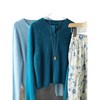 高货毛衣！230g加厚拉绒羊绒羊毛衫无缝圆领开衫毛衣女秋冬款！ 商品缩略图4