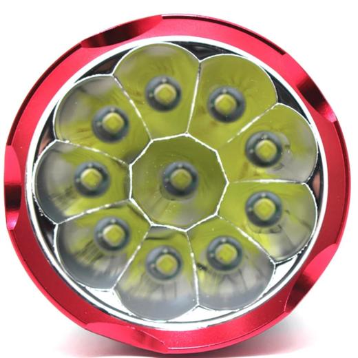  超高亮强光手电筒 美国AOPEK 金属防水 9颗LED灯珠 8000毫安大容量 商品图4