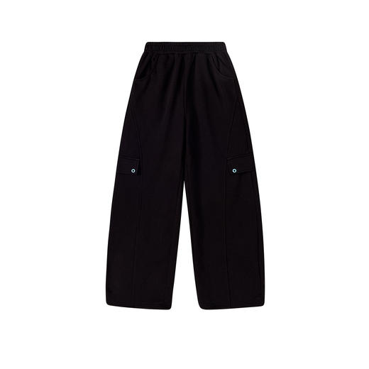 笛莎Deesha 童装女童裤子2026春新款休闲阔腿工装裤 商品图4