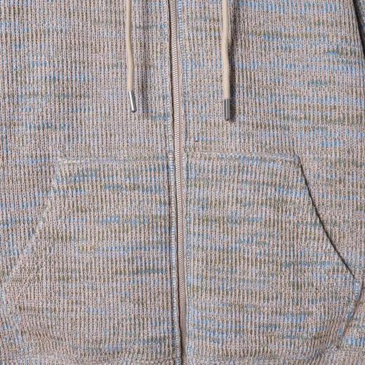 SDSA秋冬新款痞帅男装美式高街拉链设计开衫连帽针织卫衣百搭休闲 商品图2