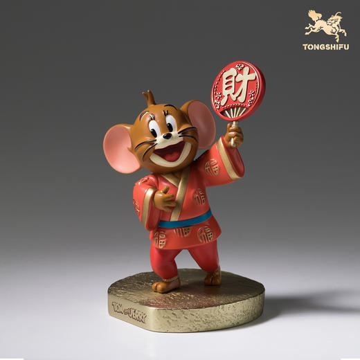 铜师傅 正版授权《猫和老鼠》AI款 限量手办 桌面铜工艺品摆件 商品图1