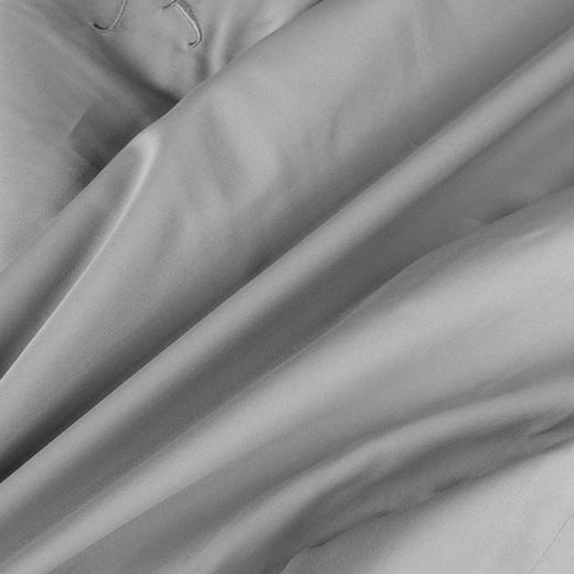 帝豪高密度纯棉素色绣花床笠四件套-古典银【A35】 商品图4