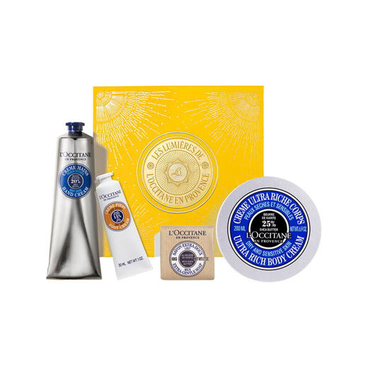 【一口价】Loccitane 欧舒丹 乳木果身体套装 商品图0
