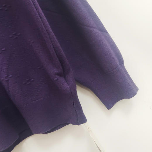 VIVIAN LIU薇薇安刘C2556301秋女装新款时尚假兜圆领宽松毛衣 商品图3