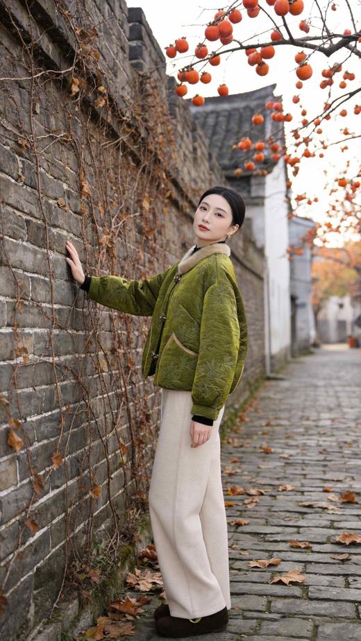 545205水貂领鹅绒服 商品图9