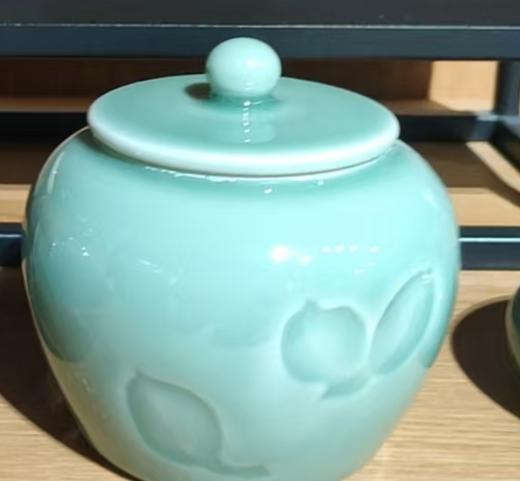 弟泥梅子青 连年有余 醒茶罐 商品图0