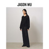【JASON WU】(多色)秋季新款花朵镂空绵羊毛拼接宽松花卉设计上衣针织衫女 商品缩略图2