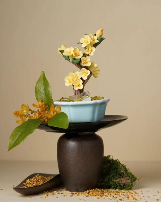 （赠价值百元车载香薰礼盒）上新了故宫瓷花盆景香薰，联手江南香道品牌，苏叶堂」打造，从诗词意境中汲取香氛灵感【G】 商品图2