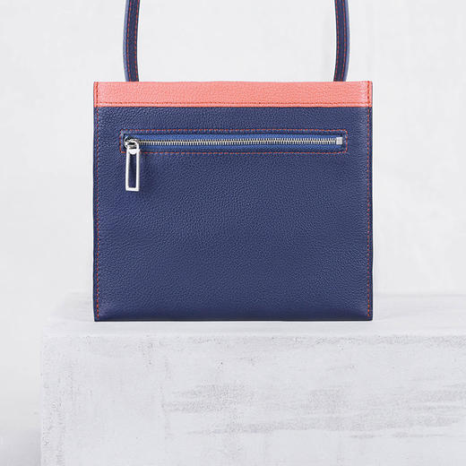 【Camille Fournet】湛蓝色牛皮双层袋 商品图0