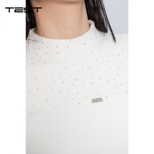 冬上新时尚优雅气质柔软舒适打底衫1254152 商品图3