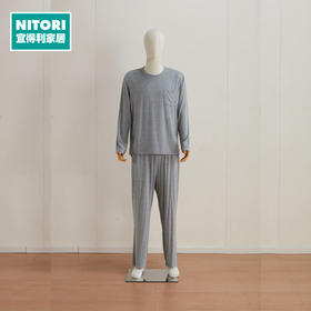 男士舒适保暖内衣秋衣秋裤莫代尔圆领套装