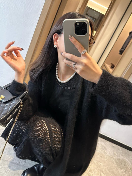 御木本mikimot*o项链施华洛平替澳白珍珠项链耳钉 商品图4