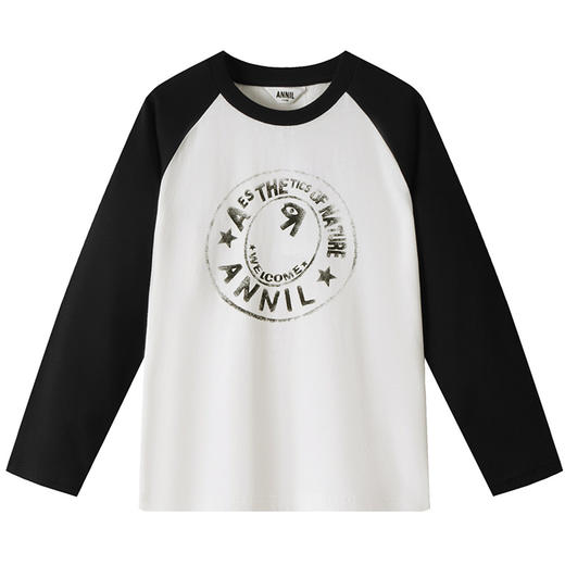 男女童圆领长袖针织衫秋季新款安奈儿童装EM531606 商品图7