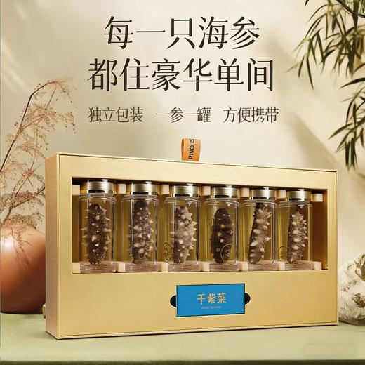 鑫玉龙冻干海参6头礼盒装（净重1.5g*6只）/盒 商品图2