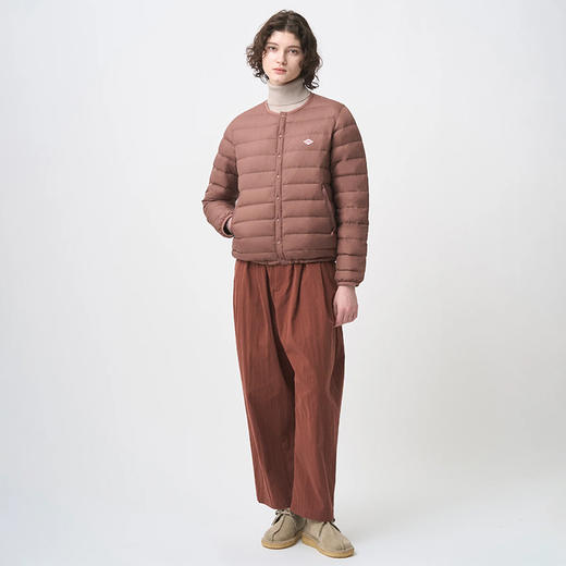 DANTON INNER DOWN CREWNECK JACKET 女装无领内胆式羽绒服 商品图1