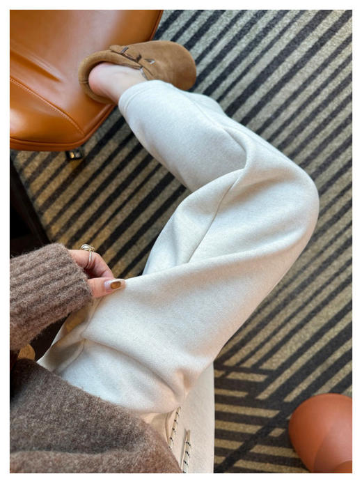 一条过冬！ 加绒加厚醋酸羊毛阔腿裤！ 商品图8