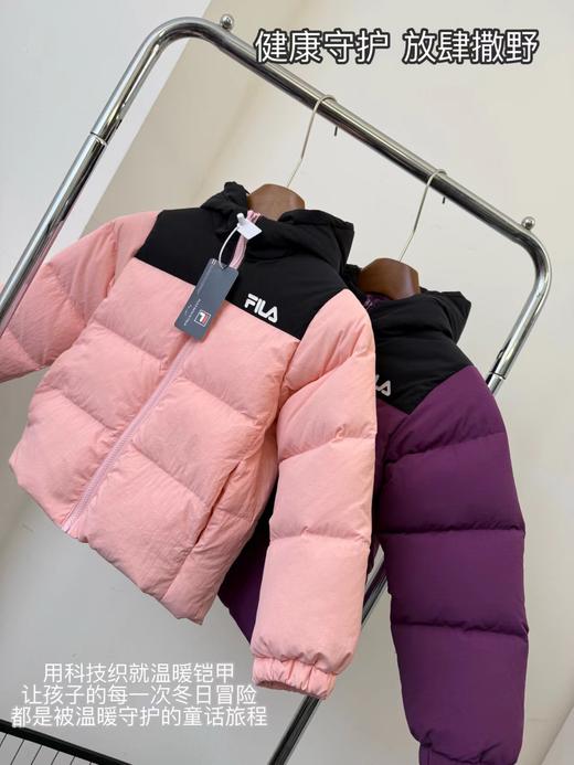 D121655娃的冬日保暖刚需！90白鸭绒儿童羽绒服 商品图1