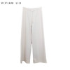 VIVIAN LIU薇薇安刘C2557502秋女装新款松紧腰系带直通长裤 商品缩略图0