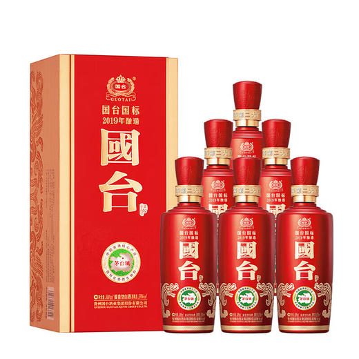 贵州国台酒 2019年酿造国台国标500ml 53度酱香型白酒 商品图1