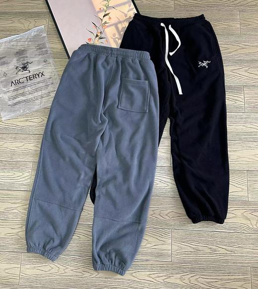 D121633双面摇粒绒精典Logo刺绣休闲卫裤男女百搭款 商品图1