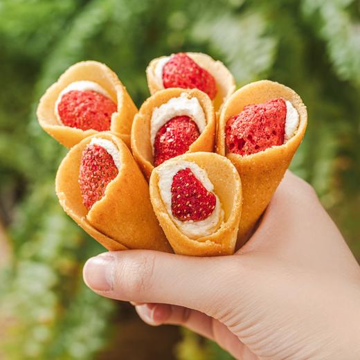 贵馥芝士夹心卷/草莓花束芝士蛋卷|完美复刻东京菓子，蛋卷轻薄酥脆，奶酪黄油咸香柔软 商品图5